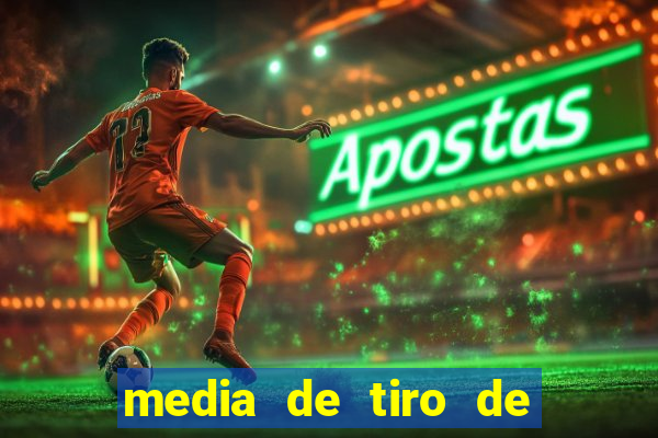 media de tiro de meta por jogo